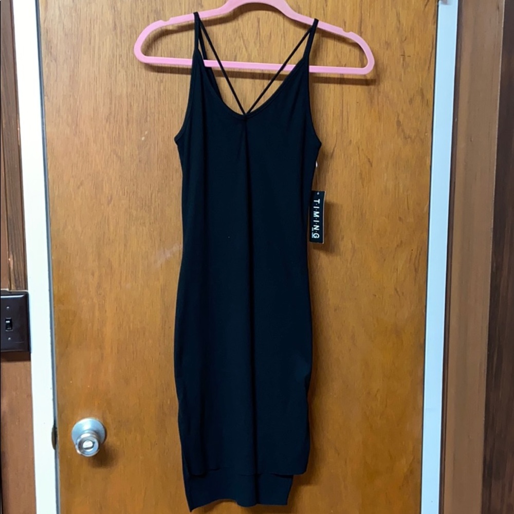 TIMING bodycon dress